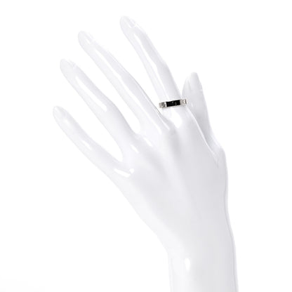 Cartier 18K White Gold 3.5mm LOVE Wedding Band Ring 52 6 4 of 10