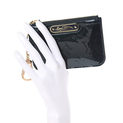 Louis Vuitton Vernis Key Pouch Blue Nuit 2 of 6