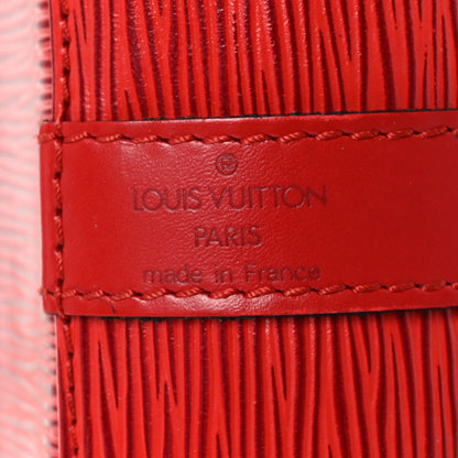 Louis Vuitton Epi Petit Noe Castillan Red 6 of 9
