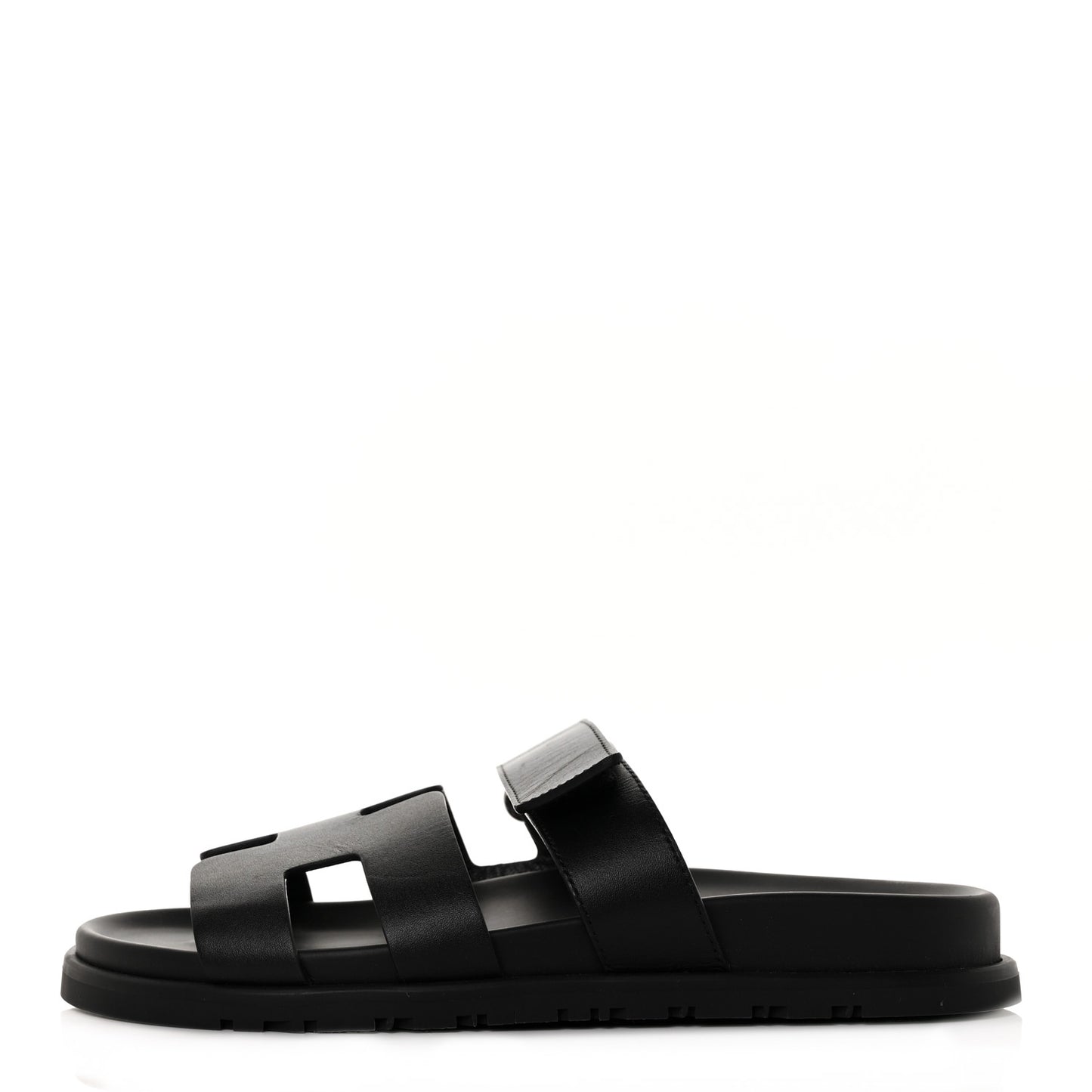 Calfskin Womens Chypre Sandals 38 Black