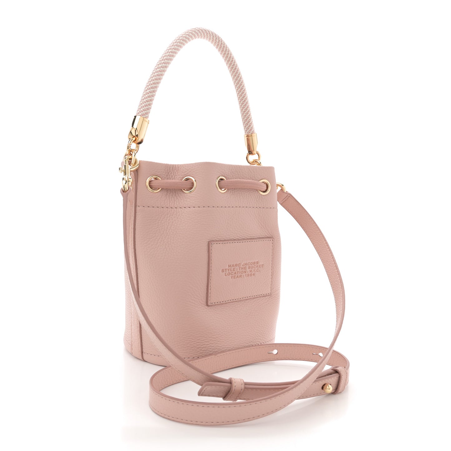 Grained Calfskin The Bucket Bag Powder