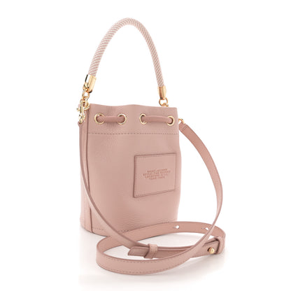 Marc Jacobs Grained Calfskin The Bucket Bag Powder 3 of 11