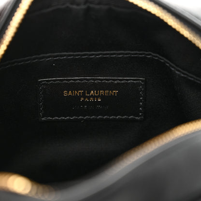 Saint Laurent Calfskin Matelasse Monogram Lou Belt Bag Black 6 of 12