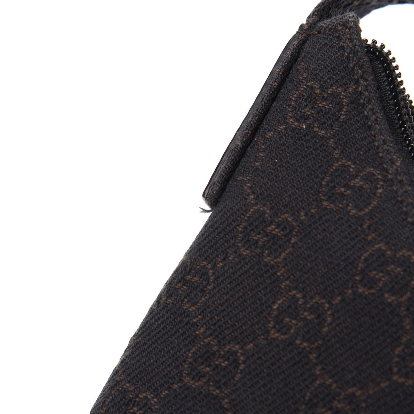 Denim Monogram Small Hobo Dark Brown