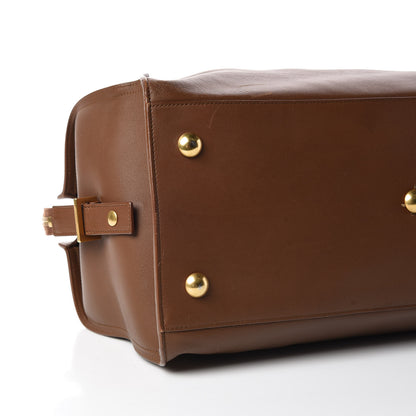 Saint Laurent Calfskin Medium Classic Y Cabas Brown 7 of 17