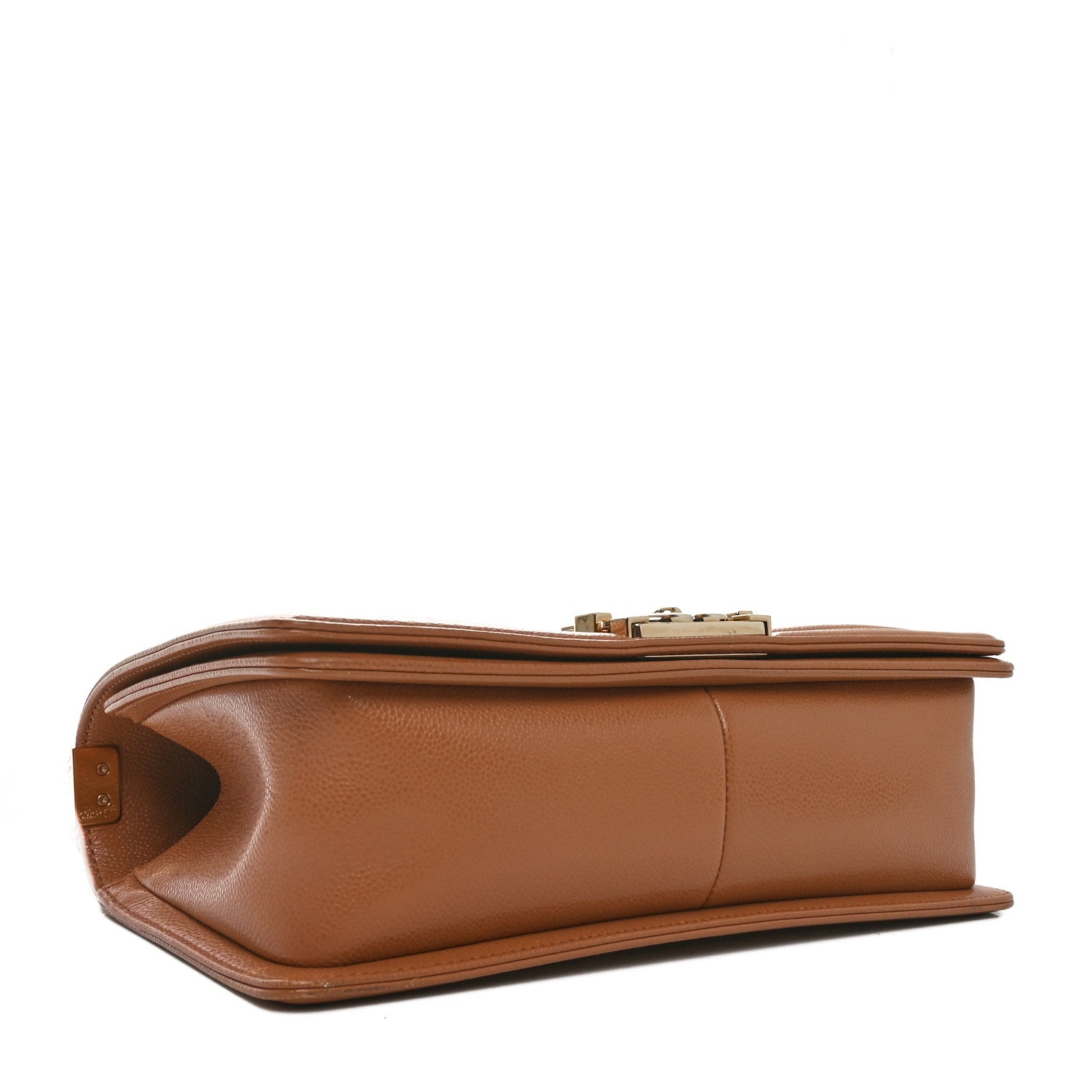 Chanel Caviar Quilted Medium Boy Flap Brown 4 of 10