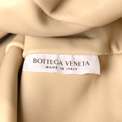 Bottega Veneta Smooth Butter Calf The Pouch Oversized Clutch Tapioca 7 of 11