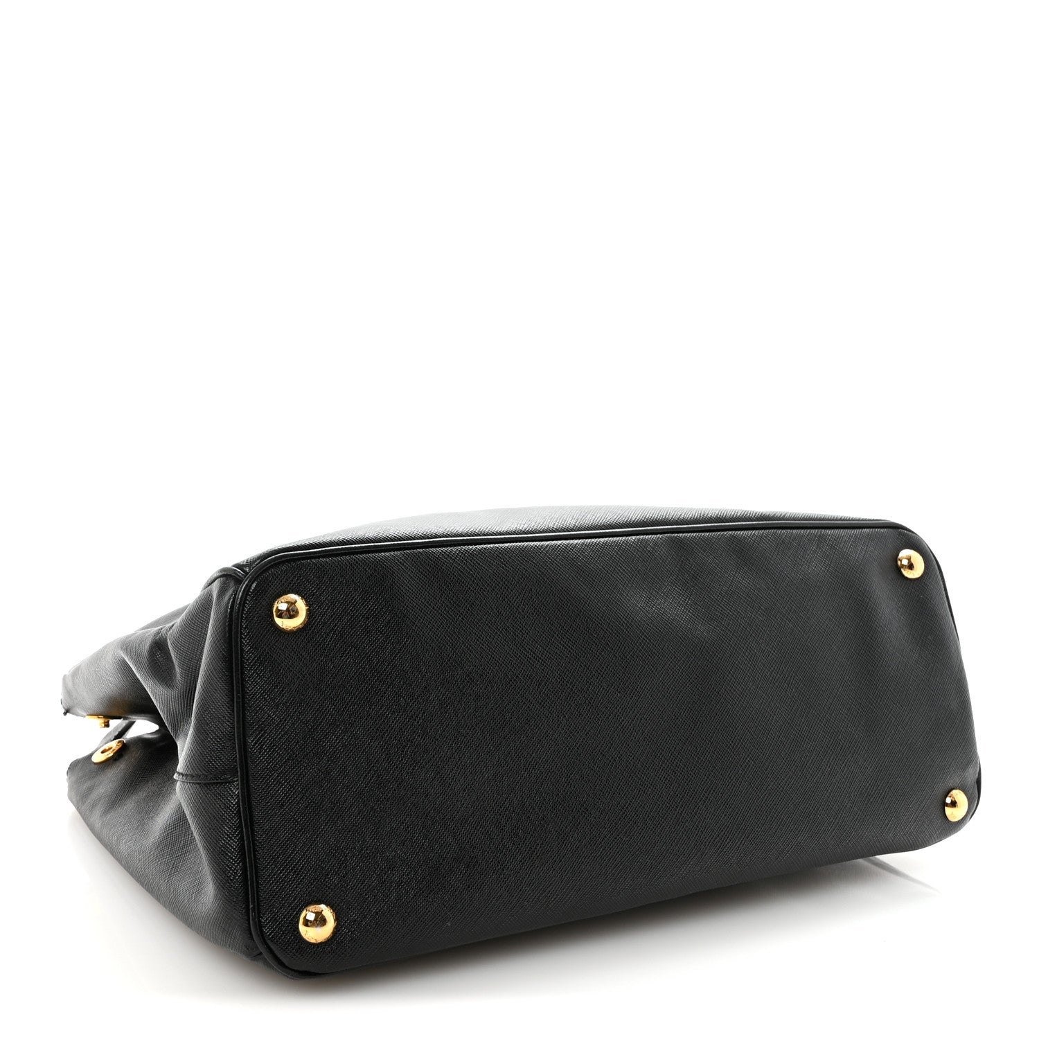 Prada Saffiano Medium Galleria Double Zip Tote Black 4 of 9