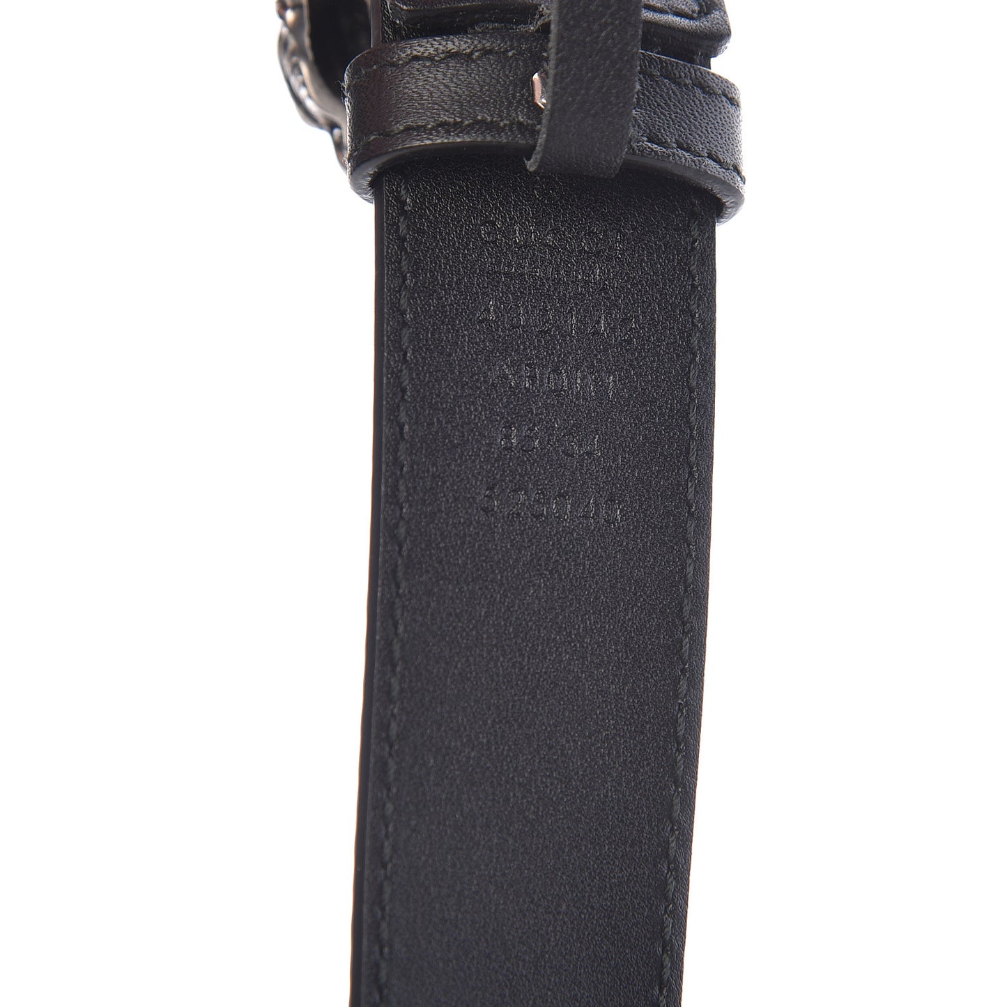 Moon Calfskin Crystal Dionysus 30mm Belt 85 34 Black Black Diamond