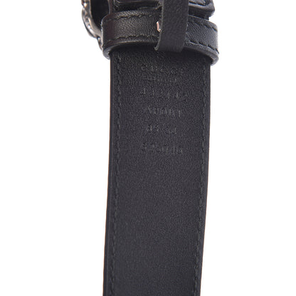 Gucci Moon Calfskin Crystal Dionysus 30mm Belt 85 34 Black Black Diamond 4 of 7
