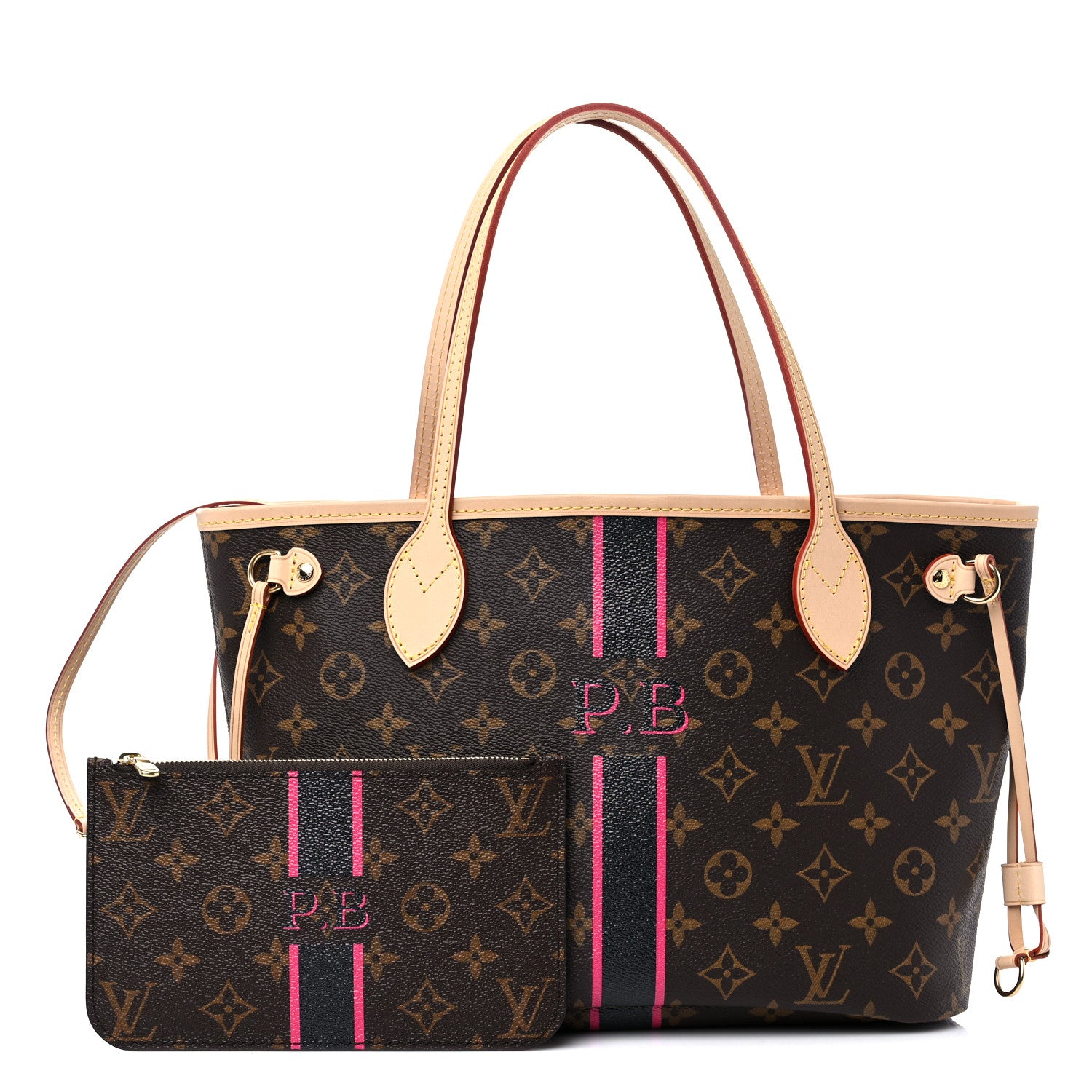 Louis Vuitton Monogram My LV Heritage Neo Neverfull PM Black Rouge 1 of 10