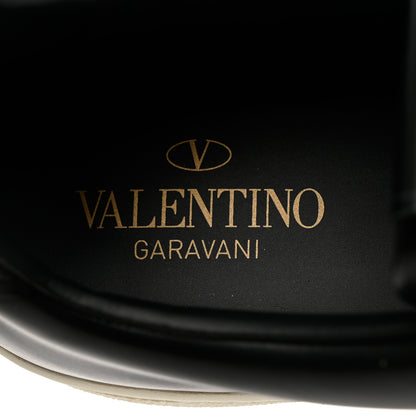Valentino Garavani Calfskin Mens VLogo Sneakers 43 Black 7 of 9