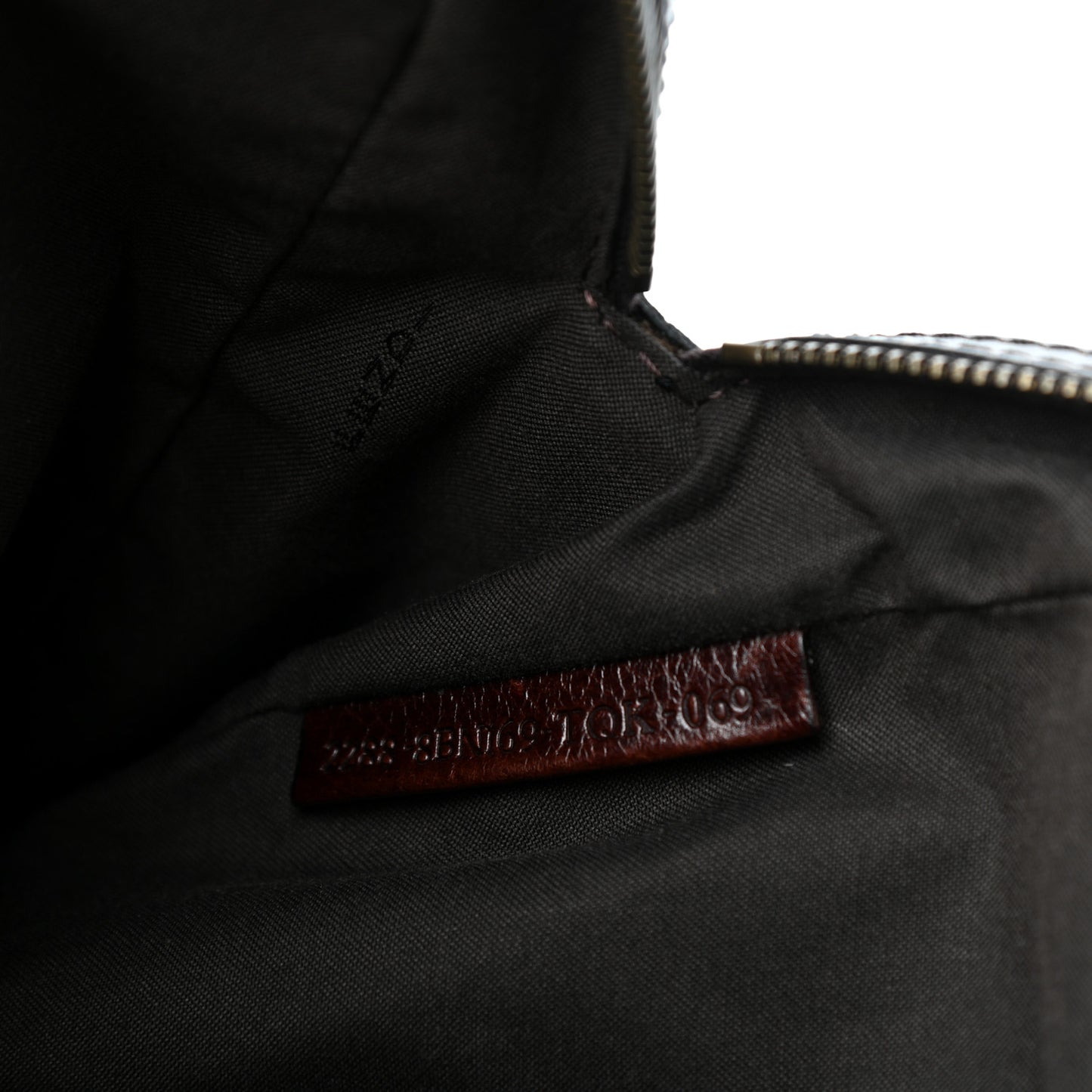 Zucca Pocket Shoulder Bag Tobacco