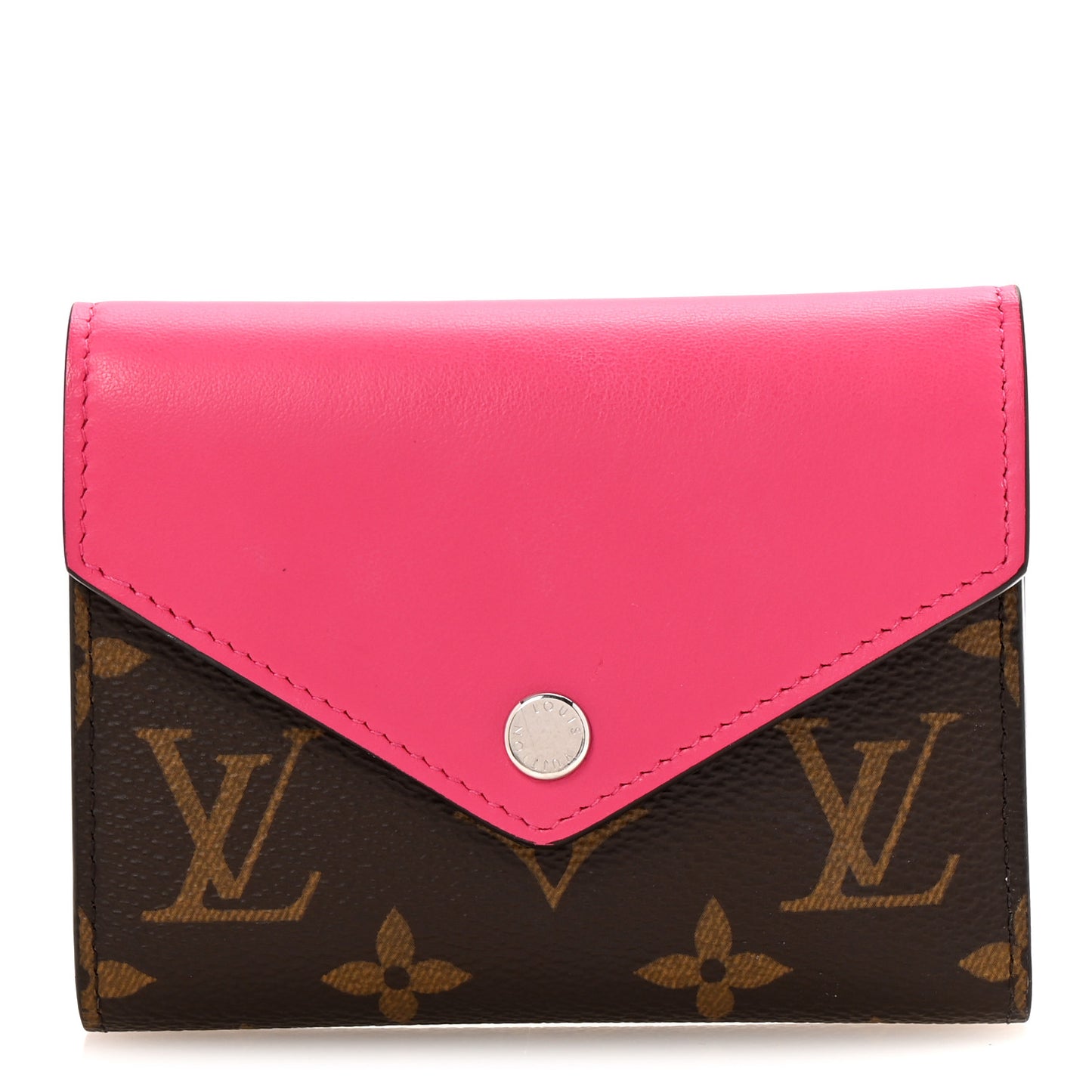 Monogram Victorine Wallet Fuchsia Brown
