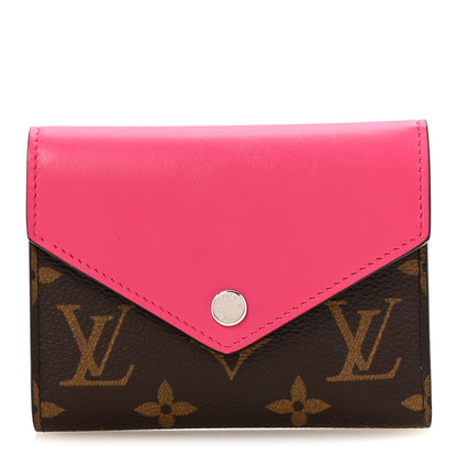 Louis Vuitton Monogram Victorine Wallet Fuchsia Brown 1 of 10