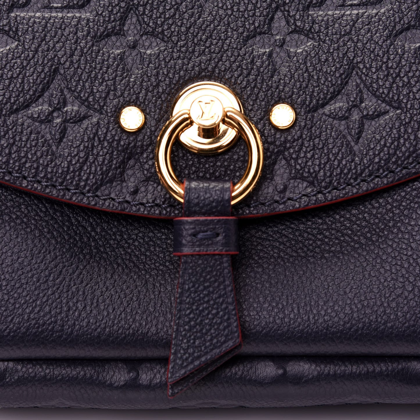 Empreinte Blanche BB Marine Rouge