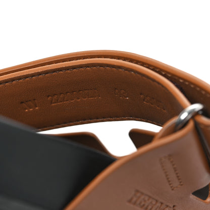 Hermes Calfskin Mens Chypre Sandals 43 Naturel 9 of 10