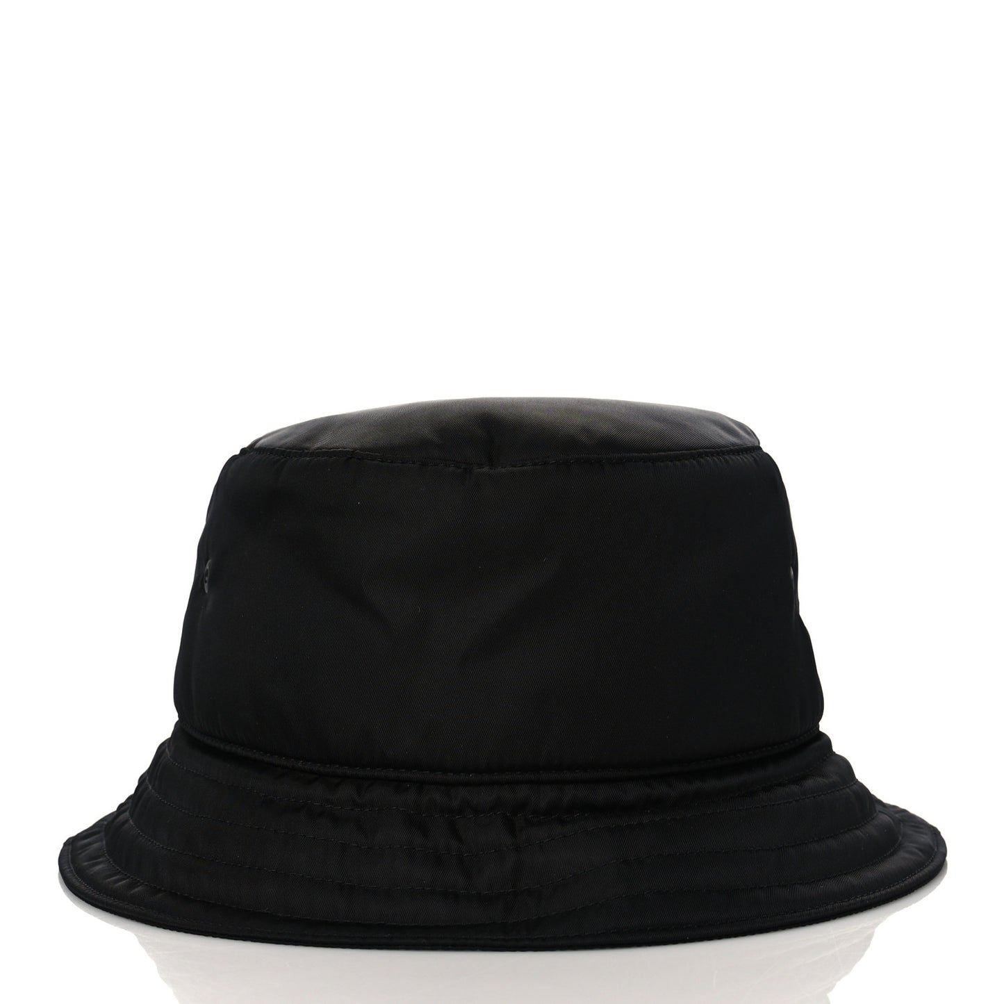 Nylon Horseferry Print Bucket Hat L Black