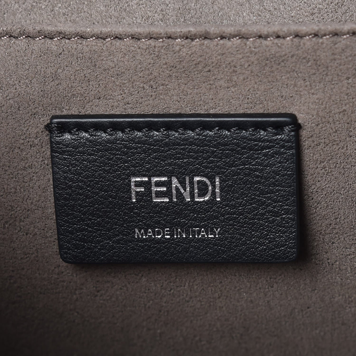 Fendi Vitello Century Opaco F is Fendi Kan I Shoulder Bag White Ice 6 of 9