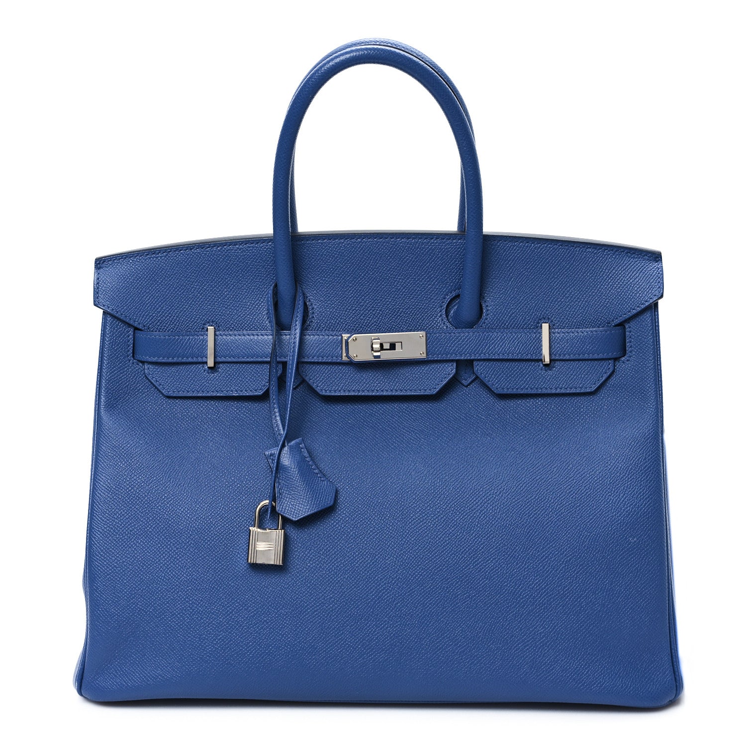 Hermes Epsom Birkin 35 Bleu Agate 1 of 12
