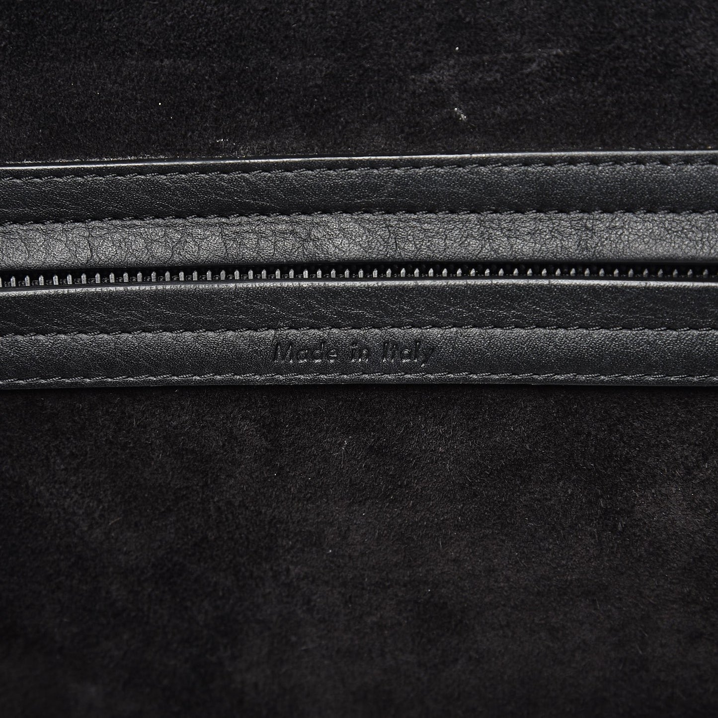 Supple Calfskin Medium Phantom Luggage Black
