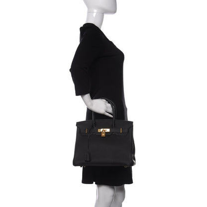Hermes Togo Birkin 30 Black 2 of 12