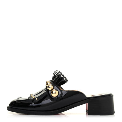 Christian Louboutin Patent Octavian Mula 36 Black 1 of 4