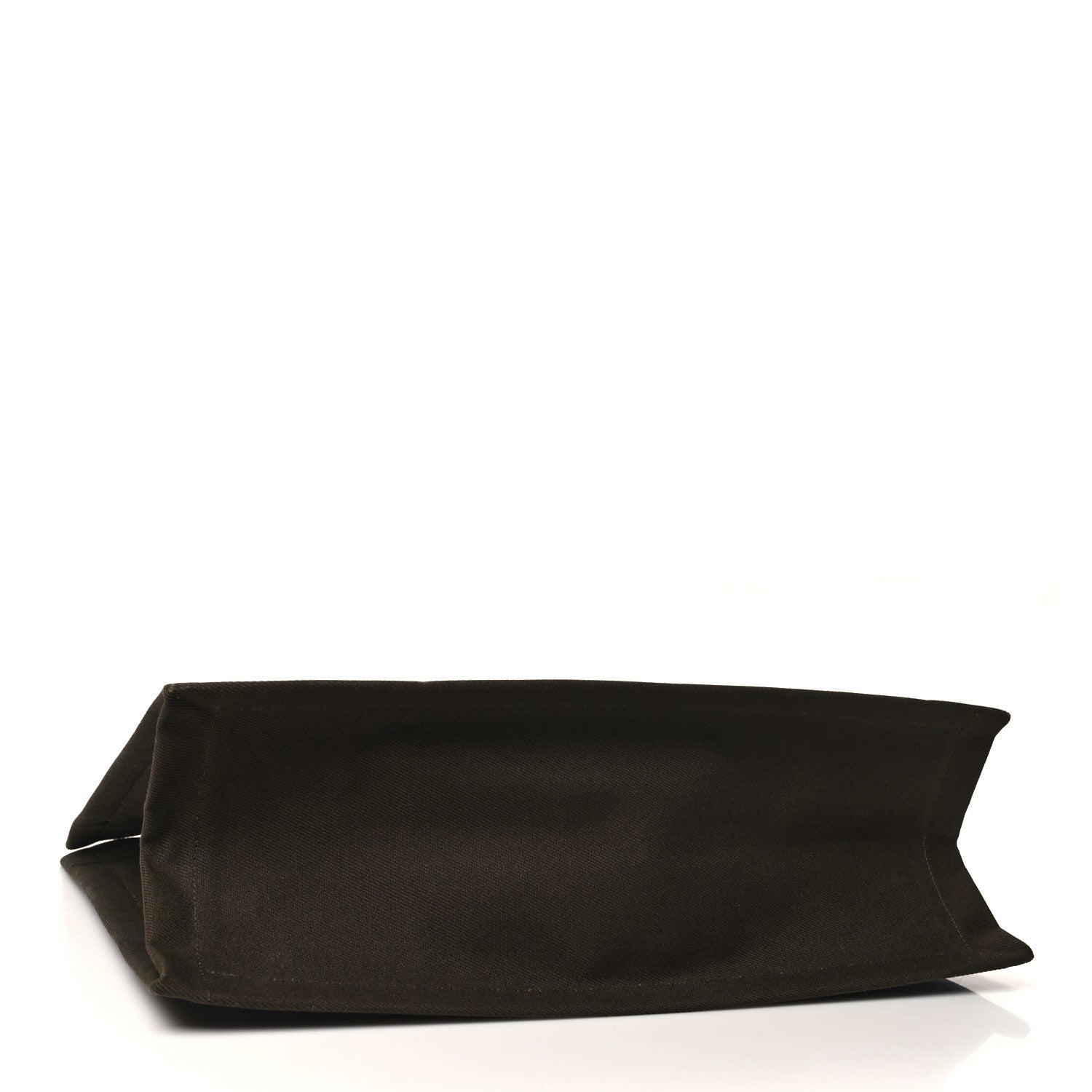 Saint Laurent Linen Calfskin Rive Gauche Tote Khaki 4 of 10