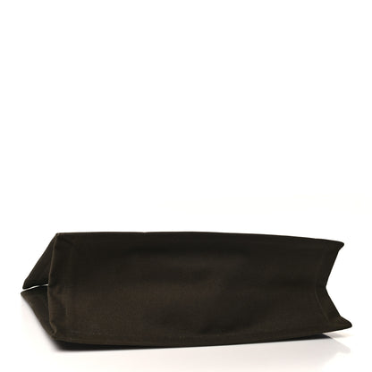 Saint Laurent Linen Calfskin Rive Gauche Tote Khaki 4 of 10