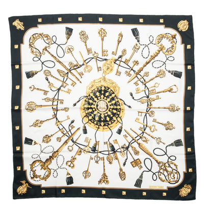 Hermes Silk Keys Les Cles Scarf 90 1 of 5
