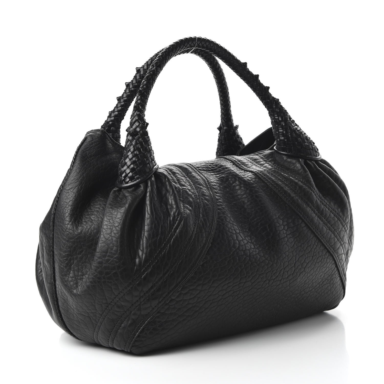 Fendi Nappa Nuvolata Spy Black 3 of 9