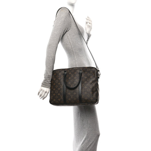 Monogram Macassar Porte-Documents Voyage PM