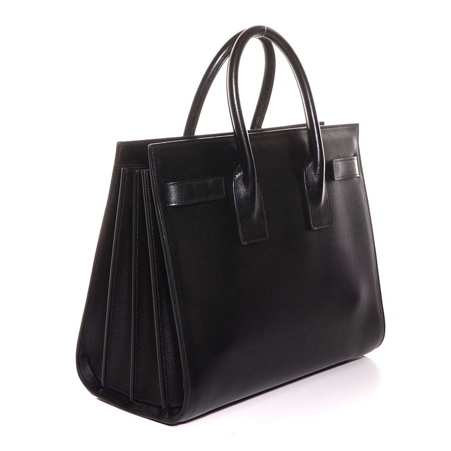 Saint Laurent Calfskin Small Sac De Jour Black 3 of 9