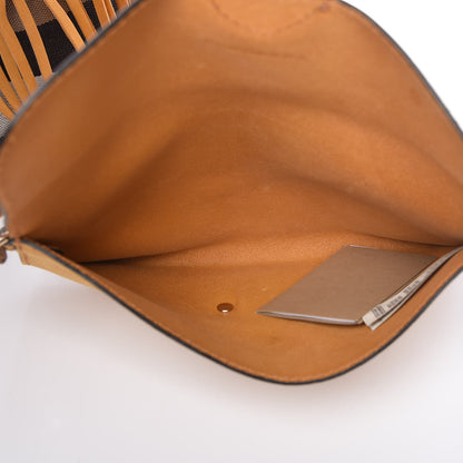 Burberry Suede Fringe Large Belgrove Bucket Bag Tan 15 of 16