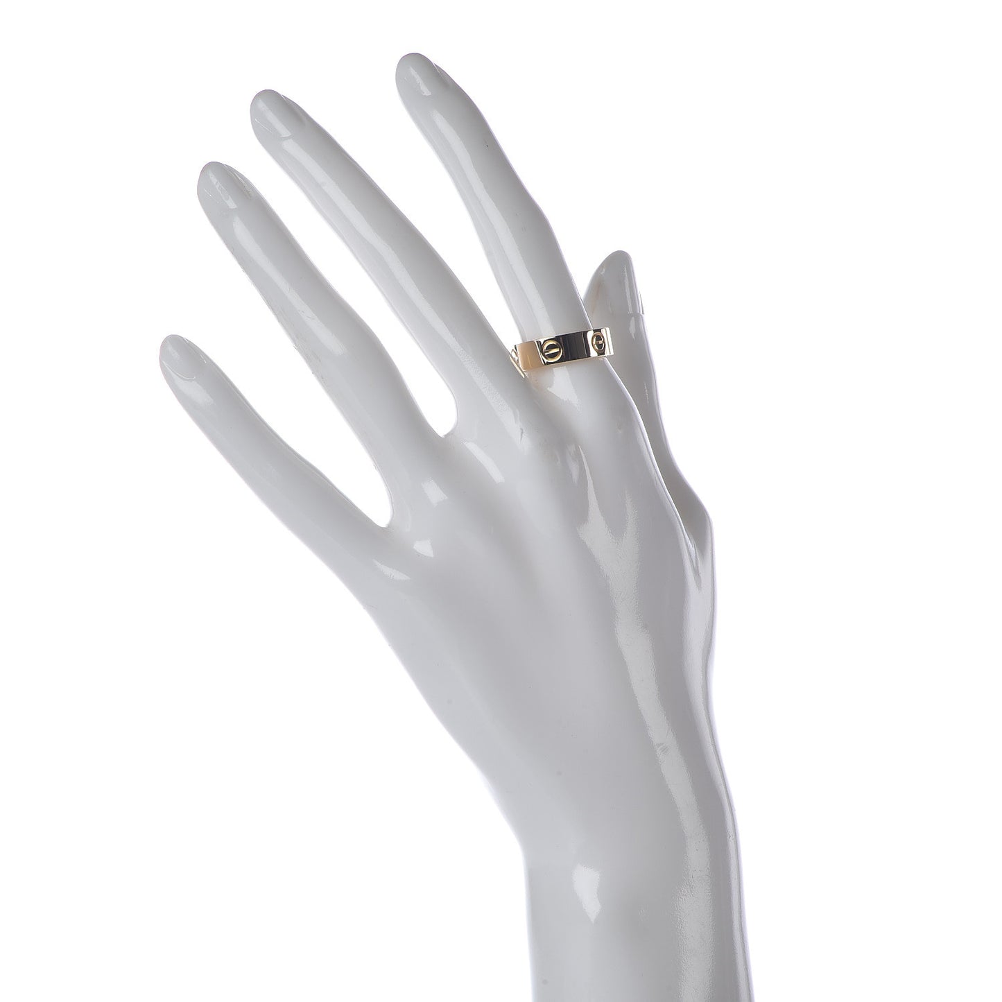 18K Yellow Gold 5.5mm LOVE Ring 54 7