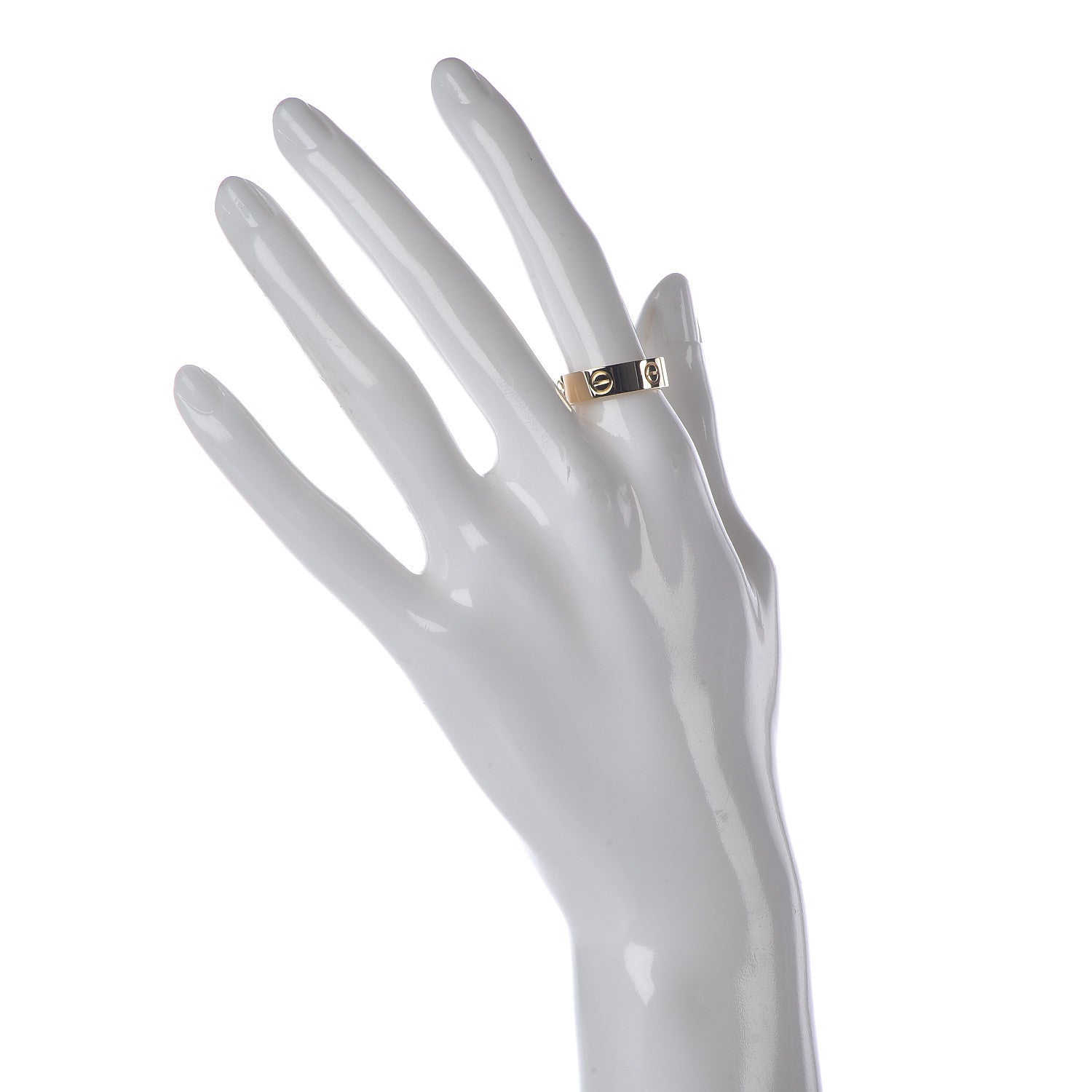 Cartier 18K Yellow Gold 5.5mm LOVE Ring 54 7 2 of 5