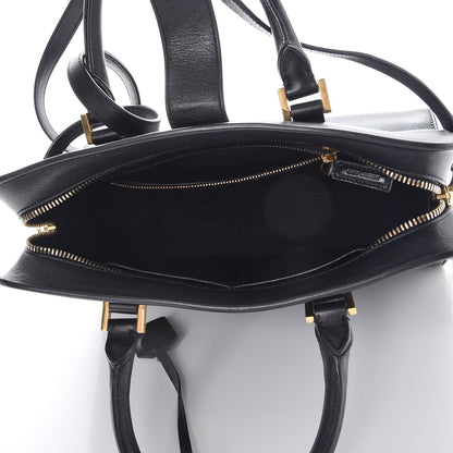 Saint Laurent Smooth Calfskin Small Cabas Monogram Black 5 of 11