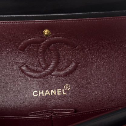 Chanel Lambskin Quilted Small Double Flap Black 8 of 12