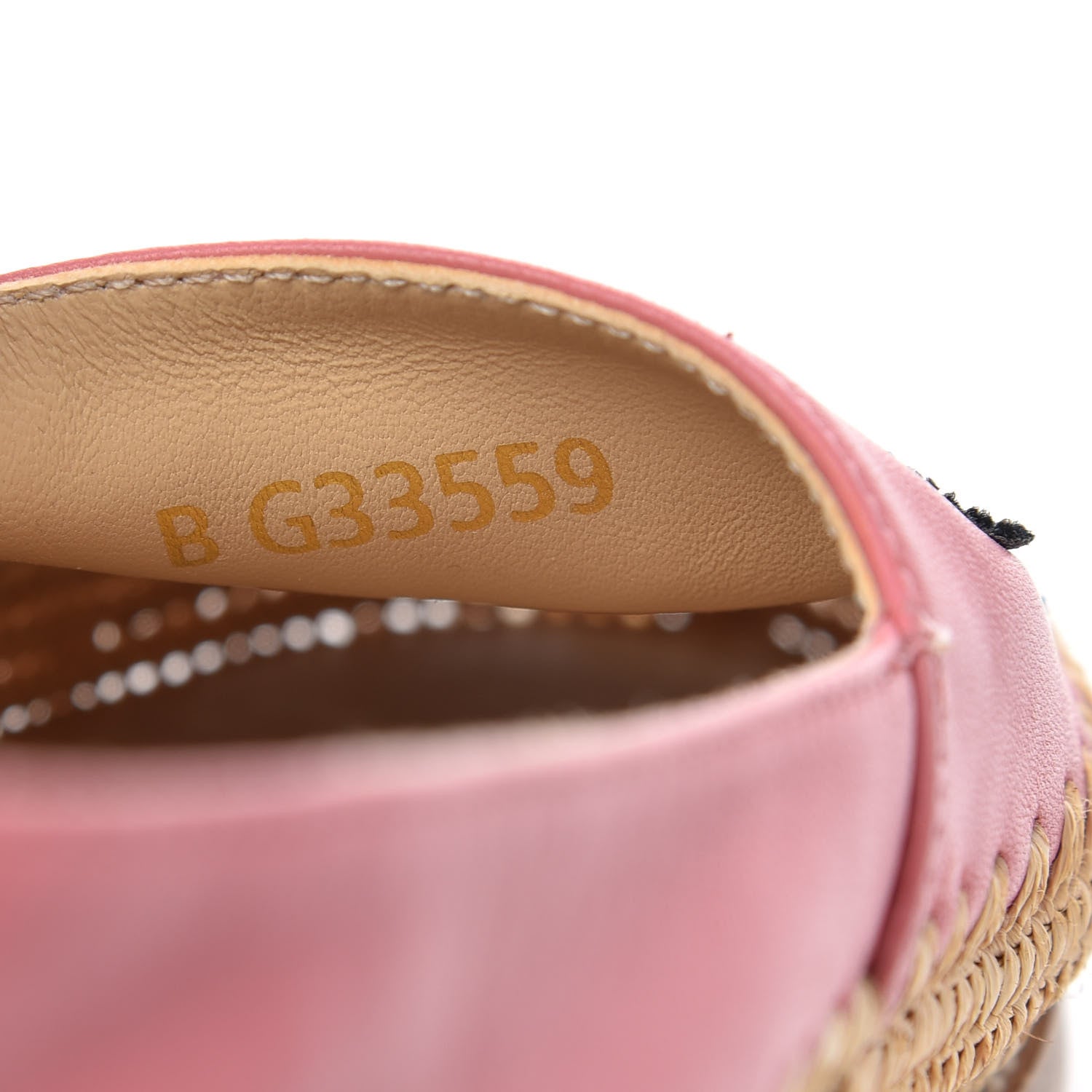 Chanel Lambskin Grosgrain CC Espadrilles 39 Pink 9 of 10