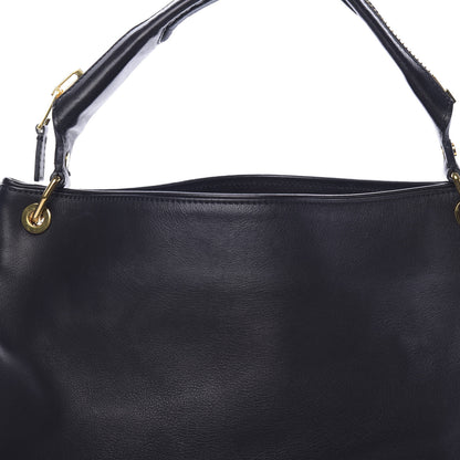 Tom Ford Calfskin Zipper Strap Hobo Black 10 of 10