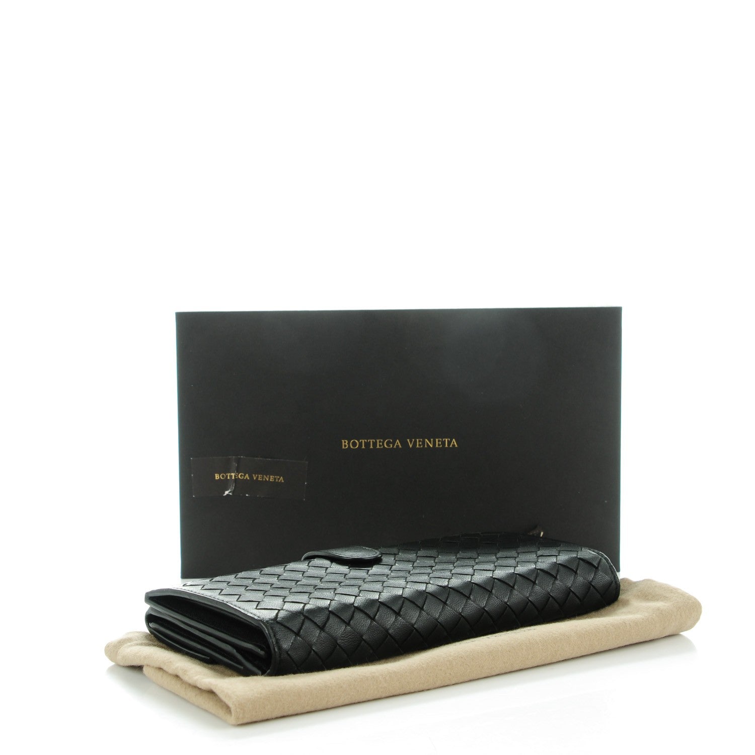 Bottega Veneta Nappa Intrecciato Continental Wallet Black 4 of 8