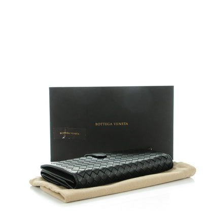 Bottega Veneta Nappa Intrecciato Continental Wallet Black 4 of 8