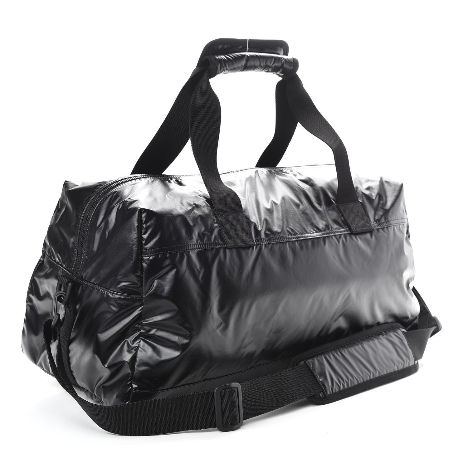 Saint Laurent Nylon Nuxx Ripstop Duffle Black White 2 of 8