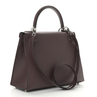 Hermes Epsom Verso Kelly Sellier 28 Rouge Sellier Bleu Saphir 3 of 11