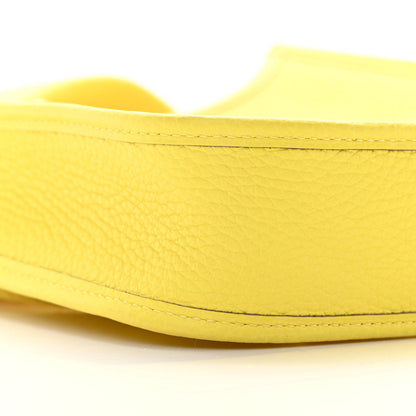 Hermes Taurillon Clemence Evelyne TPM Lime 9 of 14