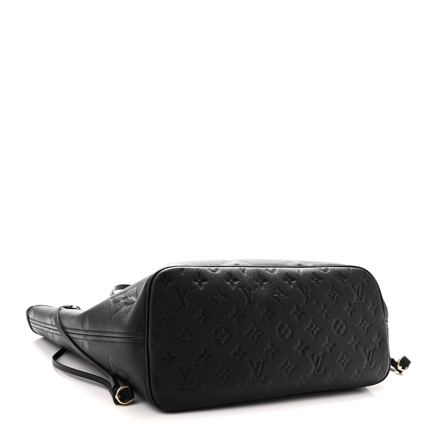 Louis Vuitton Empreinte Monogram Giant Neverfull MM Black 5 of 10