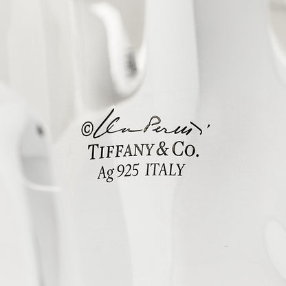 Tiffany Sterling Silver Medium Elsa Peretti Right Wrist Bone Cuff Bracelet 3 of 3