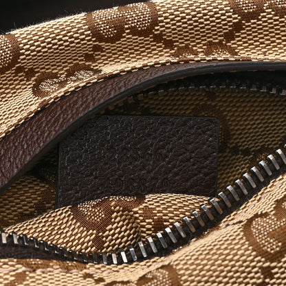 Gucci Monogram Web Belt Bag Dark Brown 7 of 10