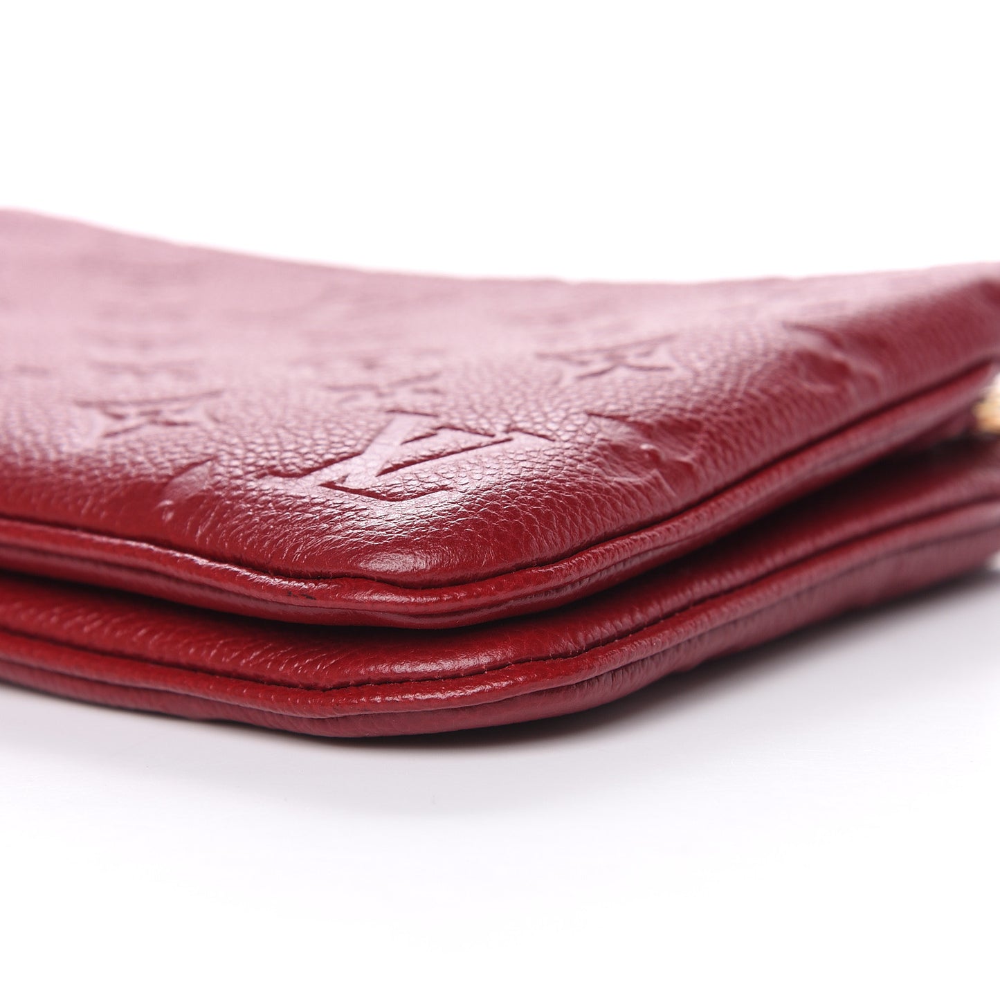 Empreinte Double Zip Pochette Cherry Berry