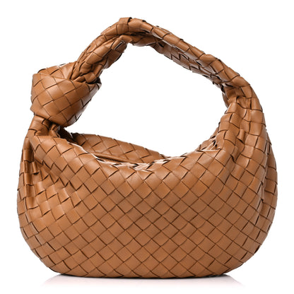 Bottega Veneta Nappa Intrecciato Teen Jodie Hobo Caramel 1 of 9